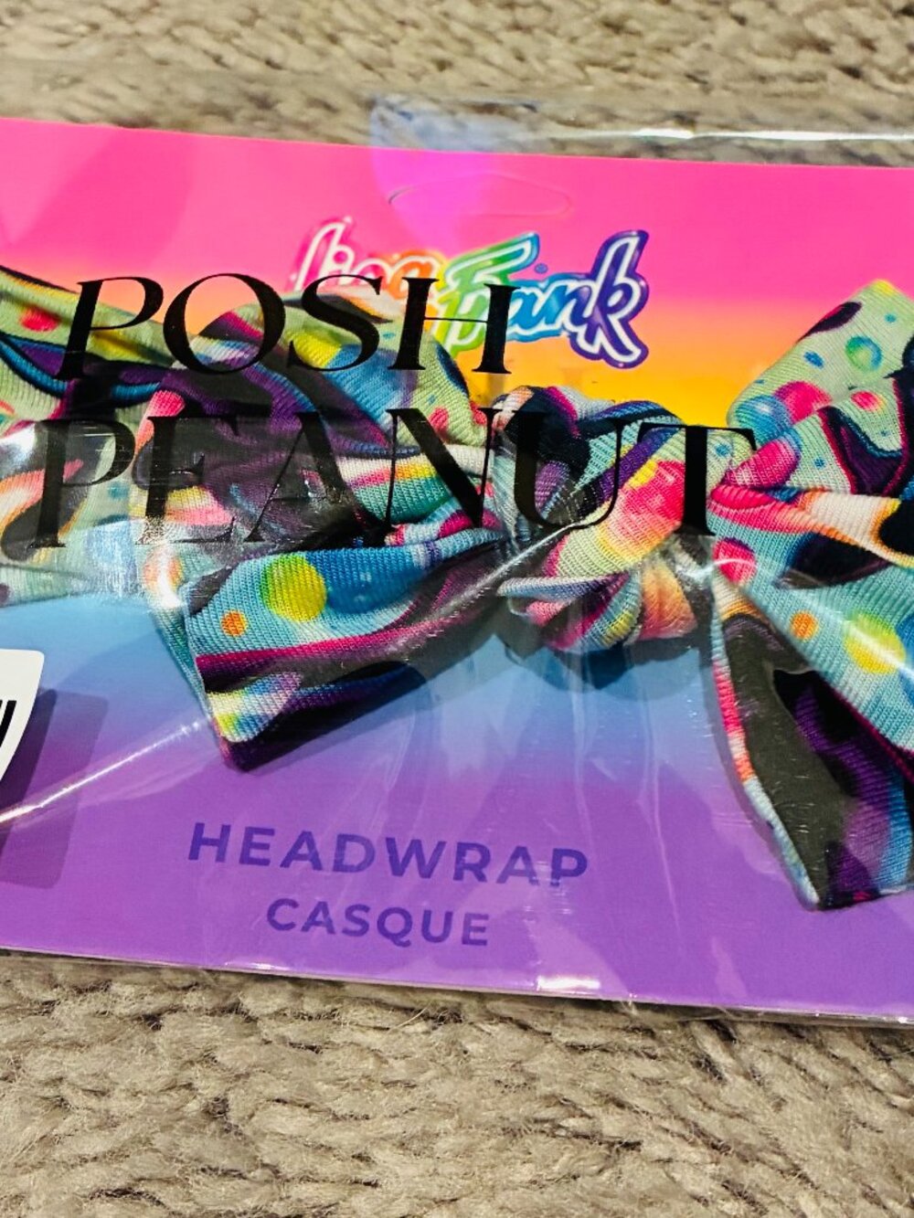 Lisa Frank Posh Peanut Max Splash Headwrap